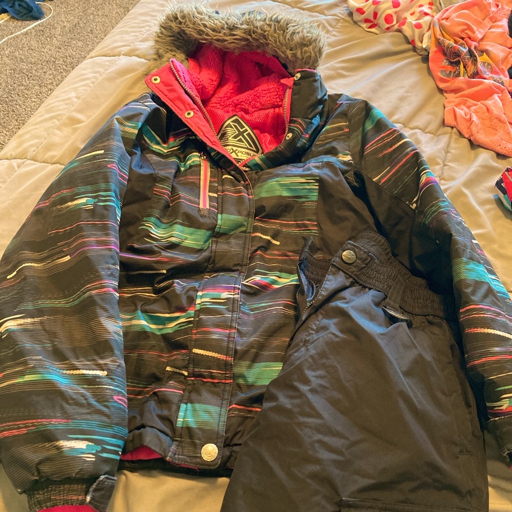 Winter parka and snow pants